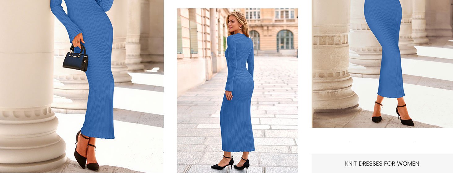 long sweater dress, dresses for women, long sleeve maxi dress