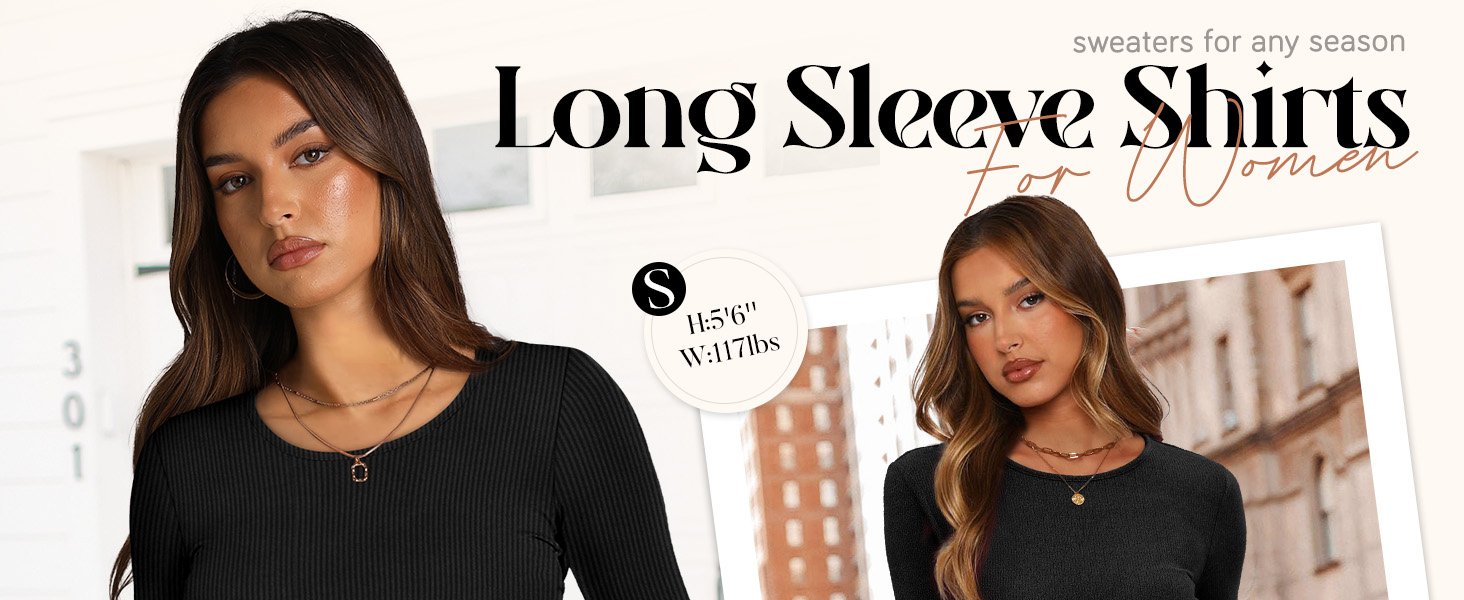 long sleeve shirts for women