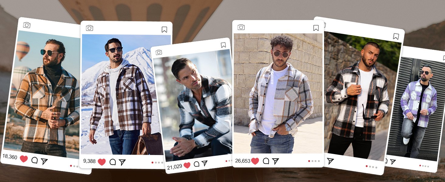 Flannel Shirts for Men
