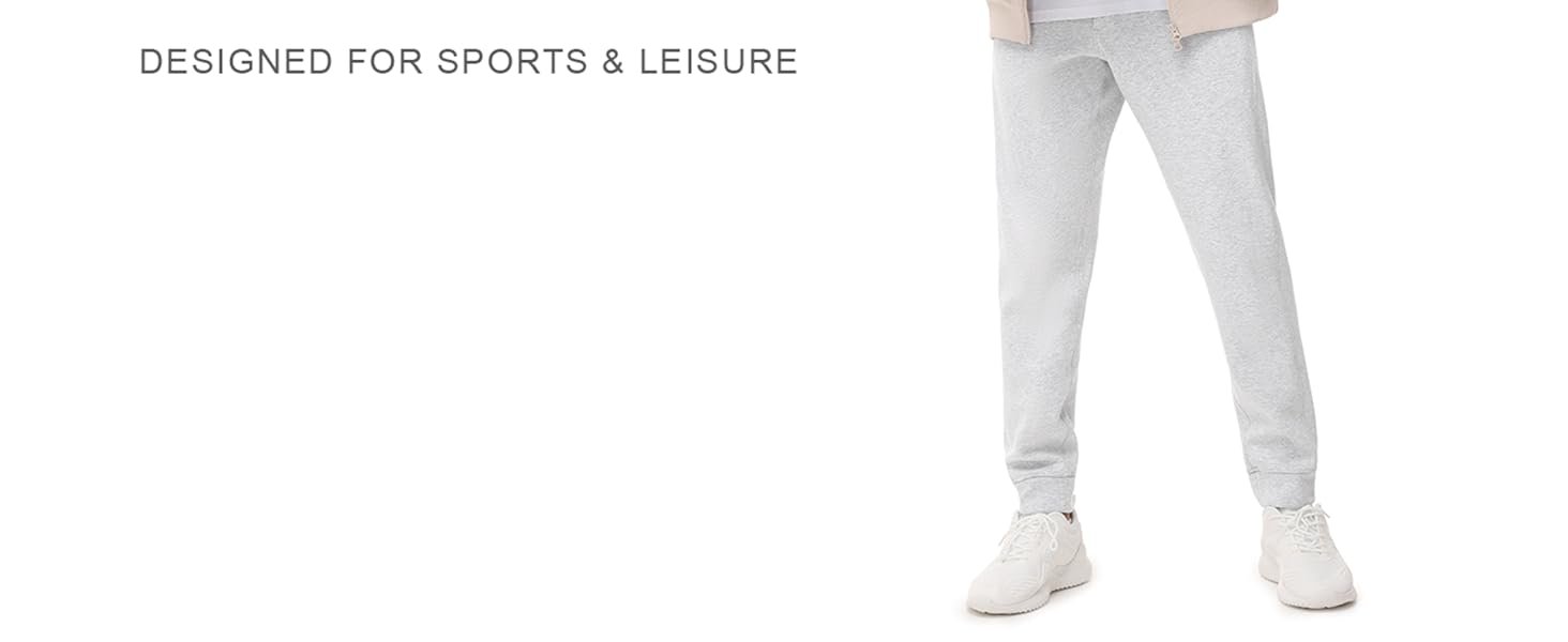 Mens' Fleece Joggers Pants