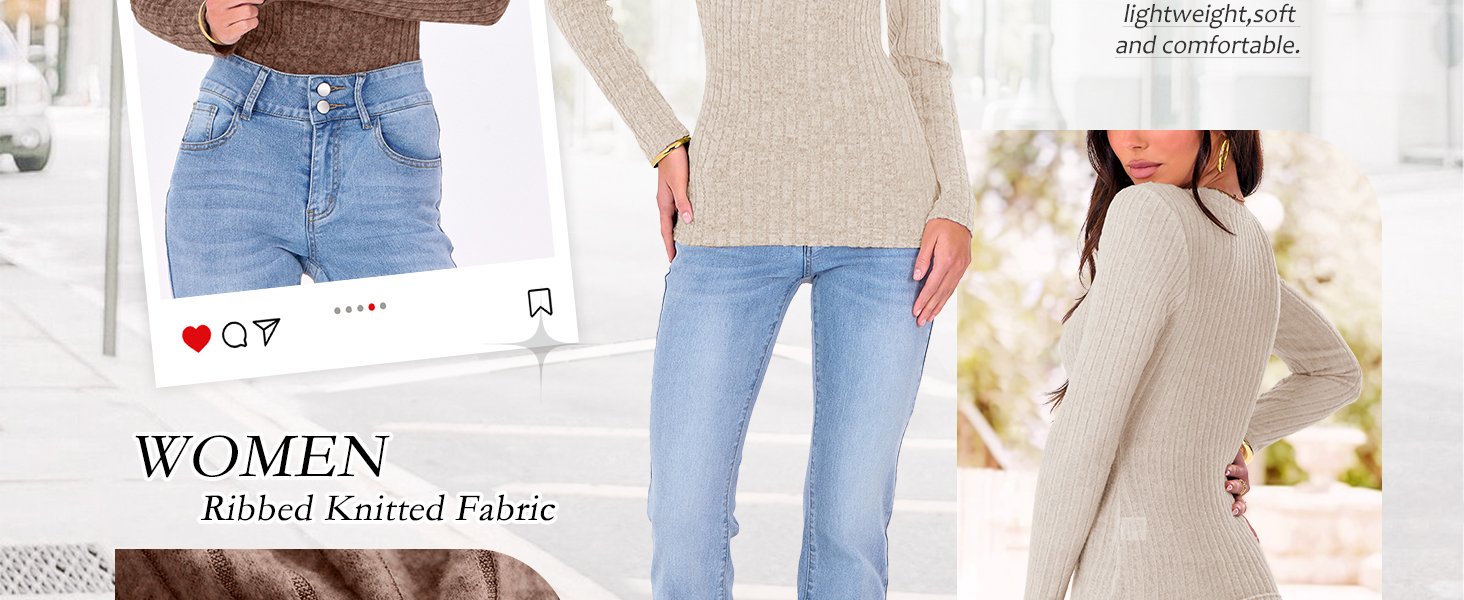 Slim Fit Tops Basic Tee