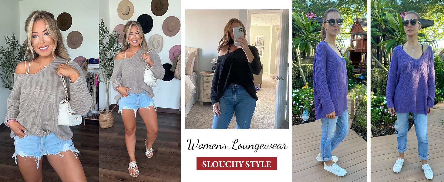 Slouchy Knit Sweater