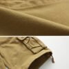 7AABE470-F21C-59D1-8FA8-CDA10FD4D076 Cargo Shorts with Multi-Pocket, Knee-Length Design