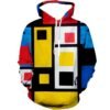 9575DCF0-C552-10D5-E3AC-8F156A3F2521 Color Block Graphic Pullover Hoodie