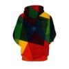 96EC79BA-753D-6709-8101-FD0A40F86029 Color Block Graphic Pullover Hoodie