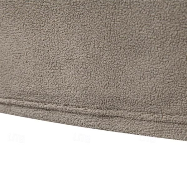 Quarter Zip Sweatshirt with Standing Collar