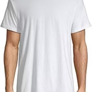 51Wo-nYDtzL._AC_SL1440 4-Pack Men's Ultra Soft 100% Cotton Crew-Neck T-Shirt White