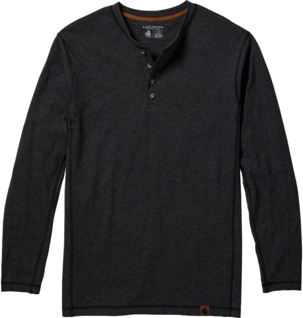 Men’s Henley Long Sleeve Casual Fit Shirt