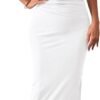Women's Ruched Bodycon Dress Summer Casual Sleeveless Back Slit Elegant Club Evening Party Cocktail Maxi Dresses