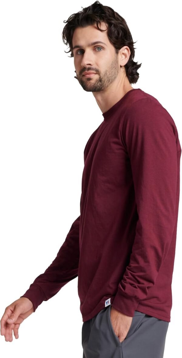 Men's Dri-Power Long Sleeve Tees, Moisture Wicking, Odor Protection, UPF 30+