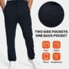 Mens Sweatpants Lightweight Athletic Pants for Workout Jogging Running Gym Dry Loose-fit Tapered Joggers