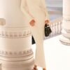 Sweater Dresses for Women 2025 Fall Bell Long Sleeve Crew Neck Bodycon Maxi Dress Winter Ribbed Knit Outfits