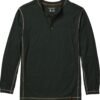 Men’s Henley Long Sleeve Casual Fit Shirt