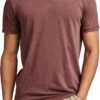 Mens Venice Burnout V Neck Tee