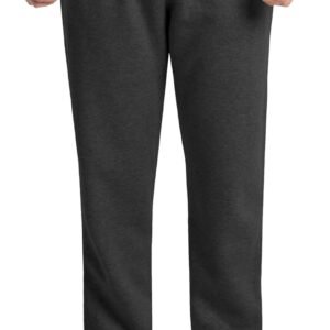 71FTrtPYLgL._AC_SL1500 Mens Eversoft Fleece Open Bottom Sweatpants with Pockets, Relaxed Fit, Moisture Wicking, Breathable