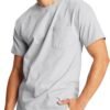Pocket, Heavyweight Cotton Pocket Tee for Men, Full-Cut T-Shirt, 1 Or 2 Pack