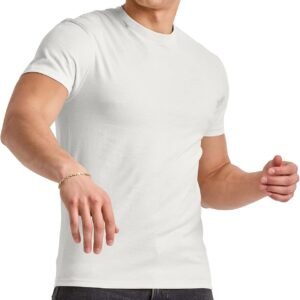 Lightweight T-Shirt, Crewneck T-Shirts for Men, Tri-Blend Tee, Available in Tall