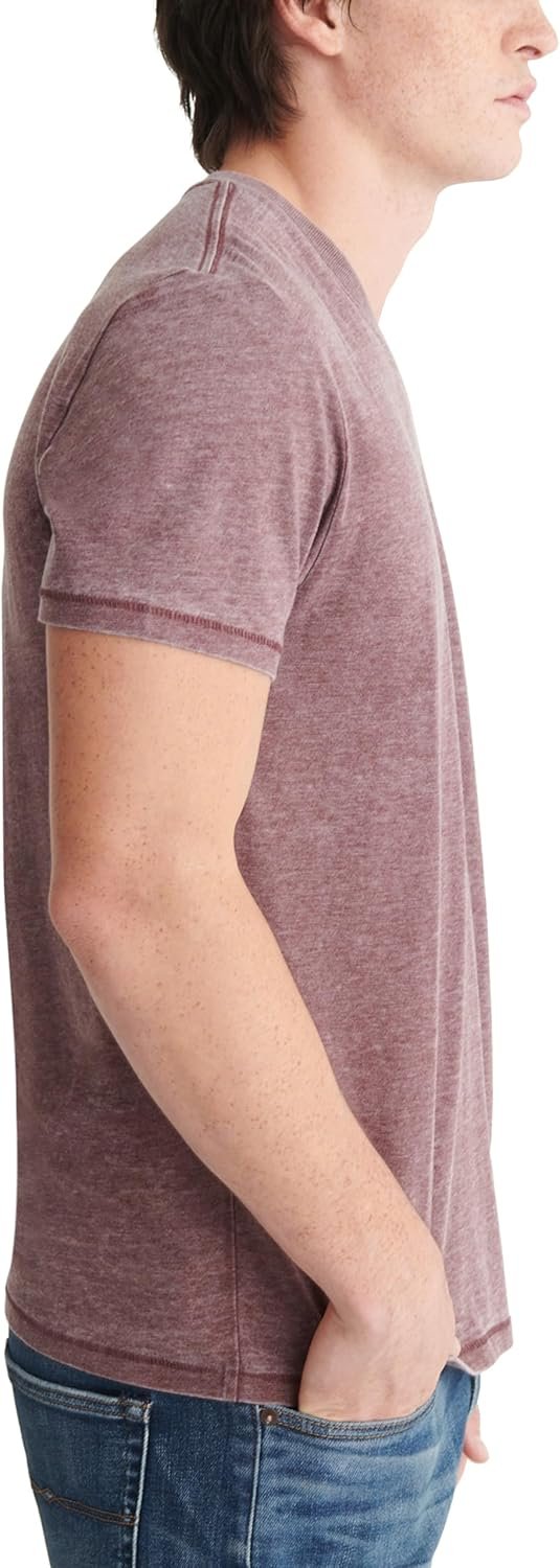 Mens Venice Burnout V Neck Tee