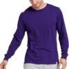 Men's Dri-Power Long Sleeve Tees, Moisture Wicking, Odor Protection, UPF 30+
