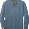 Men’s Henley Long Sleeve Casual Fit Shirt