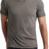 Mens Venice Burnout V Neck Tee