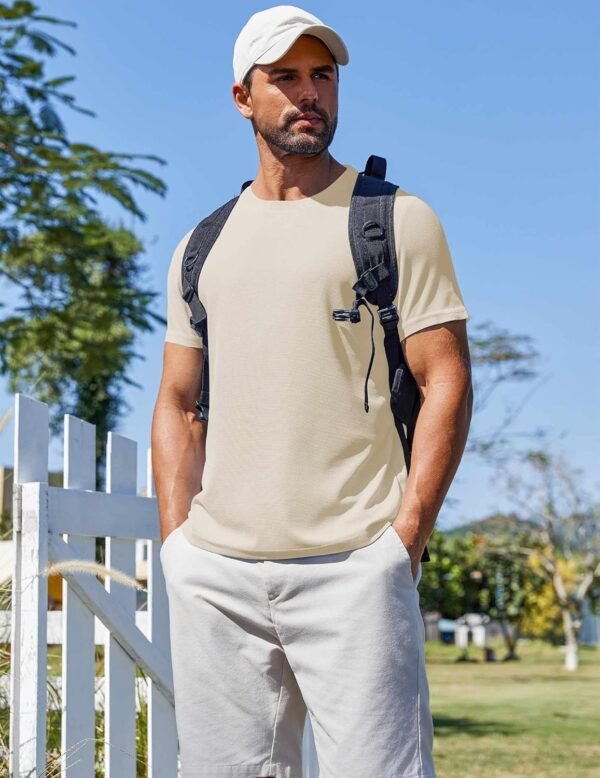 81_wHu_QUzL._AC_SL1500 Men's T Shirt Short Sleeve Crew Neck T-Shirt Casual Summer Classic Basic Tee Shirts