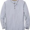 Men’s Henley Long Sleeve Casual Fit Shirt