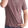 Mens Venice Burnout V Neck Tee