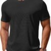 81w3C5nNAvL._AC_SL1500 Men's T Shirt Short Sleeve Crew Neck T-Shirt Casual Summer Classic Basic Tee Shirts