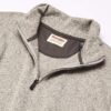 mens Long Sleeve Fleece Quarter-zip